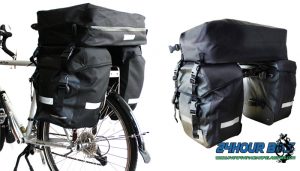 กระเป๋าจักรยานทัวร์ริงBack Bag และ EB 02 กระเป๋าจักรยานบนหลังตะแกรง