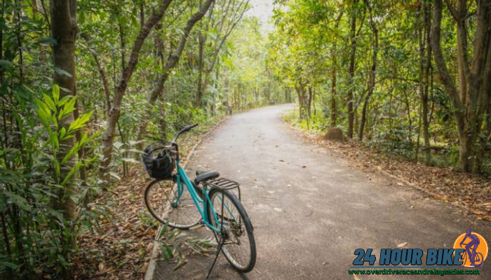 เส้นทางกาญจนบุรี ปั่นจักรยานชมป่า เที่ยวน้ำตก